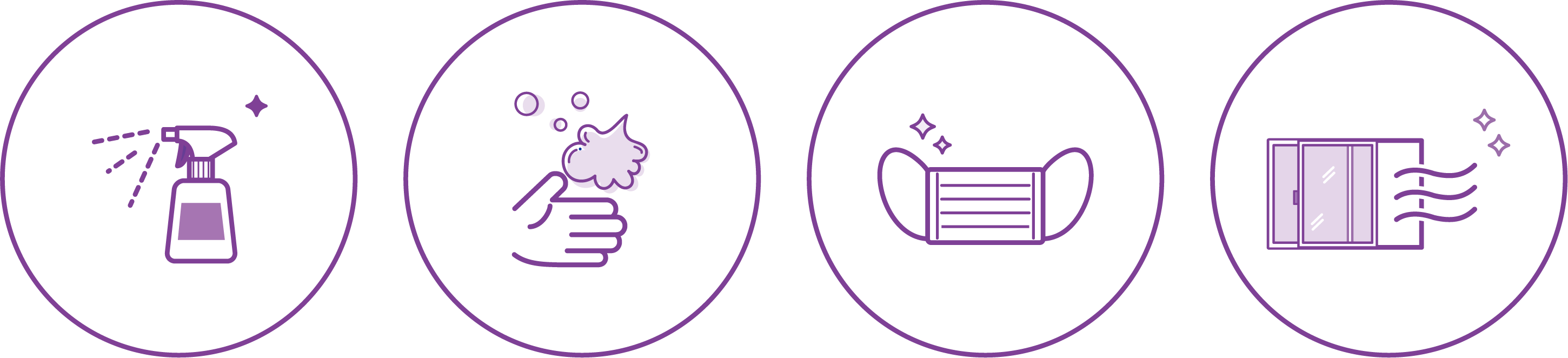 新型コロナウィルス感染拡大防止の対策